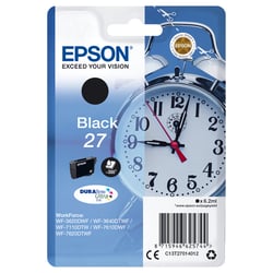 Tinteiro EPSON 27 Preto + Alarme RF - WF36xx/7110/7210/76xx/77xx - Epson C13T27014022