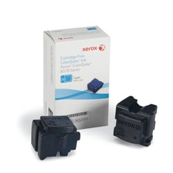Xerox ColorQube 8570/8580 Ciano Embalagem de 2 Tinteiros Sólidos Originais - 108R00931 - Xerox 108R00931