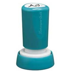 Carimbo Redondo 20mm Preto Xstamper Quix Q34B 1un - Xstamper XST-Q34B