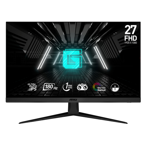 Monitor MSI G2712F 27\" FHD 1ms Flat Ultra Rapid IPS 180Hz Gaming - MSI 9S6-3CD61T-008