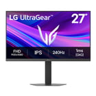 LG Monitor Ultragear IPS de 27", 16:9, FHD, 1 ms, 240 Hz, HDMI, DP, com função de rotação 27G440A-B - LG 27G440A-B.AEU