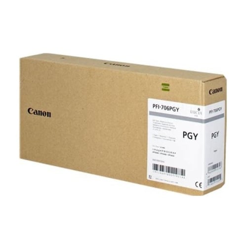 Canon PFI706 Fotografia Cinzenta Tinteiro Original - 6691B001 - Canon 6691B001
