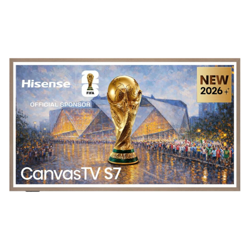 Televisor Hisense Série S7S 65 polegadas QLED Canvas USB HDMI Wi-Fi BT - Hisense 65S7S