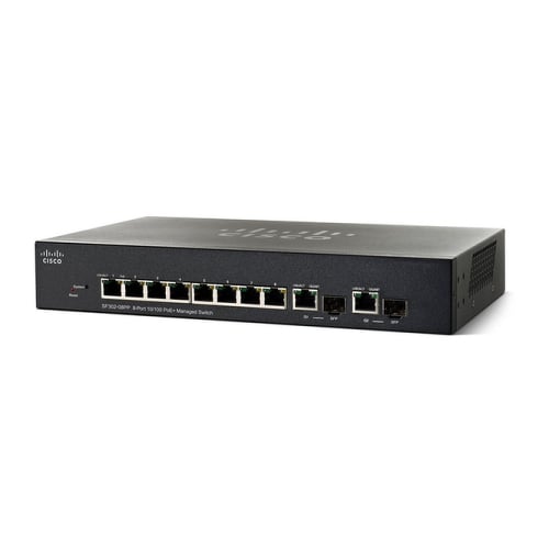 CISCO SB SWITCH SF352-08P 8x10/100 POE MANAGED - Cisco SF352-08P-K9-EU