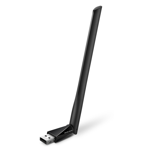 TP-Link Adaptador USB de banda dupla Wi-Fi MERCUSYS MU6H AC650 de alto ganho, USB 2.0 - TP-Link MU6H
