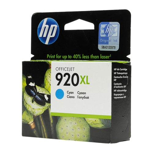 HP TINTEIRO ALTO RENDIMENTO AZUL 920XL - HP CD972AE