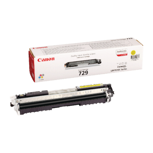Cartucho de toner original amarelo Canon 729 - 4367B002 - Canon CRG729YL