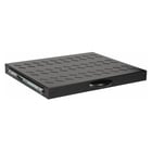 EQUIP SLIDING SHELF FOR 19" CABINETS 1U 600MM DEPTH BLACK - Equip EZVS-19-1-60-B
