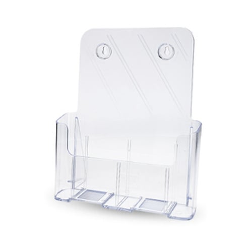 Expositor Suporte Porta Folhetos Acrilico A4 - Outras 5691006