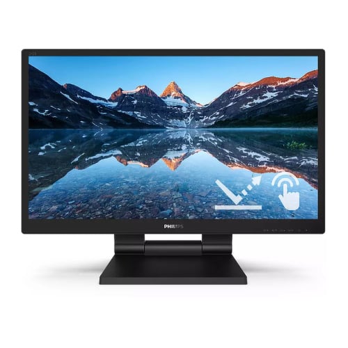 PHILIPS MONITOR 24" TOUCHSCREEN FHD VGA DVI HDMI DP USB COLUNAS 242B9TL - Philips 242B9TL/00