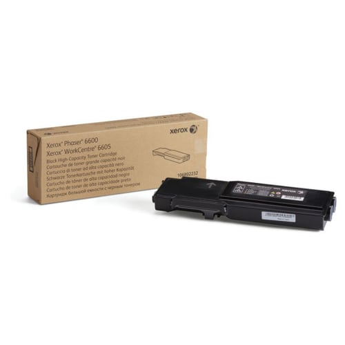 Xerox Phaser 6600/WorkCentre 6605 Toner Preto Original - 106R02232 - Xerox 106R02232
