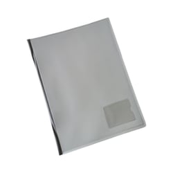 Dossier Plastico 2000 c/Mola 134PL Cinza Opaco - Neutral 170Z19256