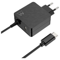 EWENT CARREGADOR PORTATIL USB-C + 1xUSB POWER DELIVERY 45W - Ewent EW3979