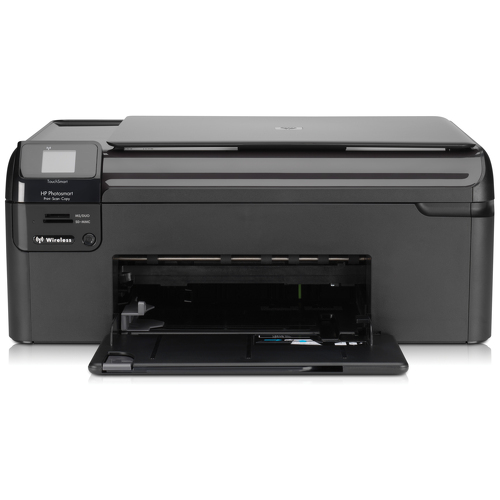 HP Photosmart B109n, Jato de tinta, Impressão a cores, 4800 x 1200 DPI, Cópia a cores, Impressão directa, Preto - HP Q8444B