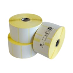 Etiquetas 032x25x25mm 2000D Térmicas Premium ZEBRA 12 Rolos - Zebra ZEB800261-105