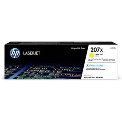 HP Toner LaserJet Original 207X Amarelo de elevado rendimento - W2212X