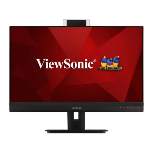 Monitor LED ViewSonic VG2756V-2K IPS QHD 2K HDR de 27" - Resposta de 5 ms - Alto-falantes de 10 W - Webcam - 16:9 - Altura ajustável, giratória e inclinável - HDMI, DisplayPort, Áudio, USB-C, RJ45 - Ângulo de visão de 178º - VESA 100x100 mm - ViewSonic VG2756V-2K