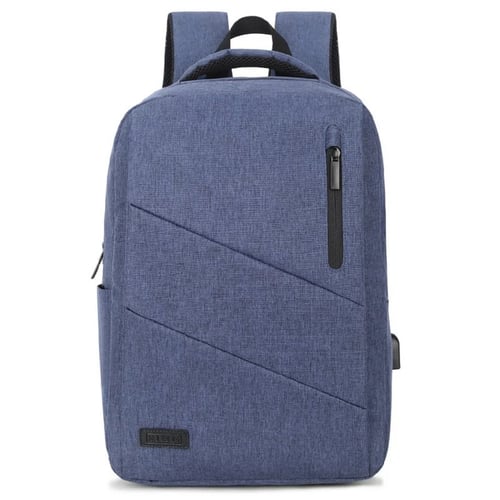 Subblim City Backpack Mochila para portátil - 15,6" - Compartimento almofadado - Resistente à água - Suporte USB - Azul - Subblim 234547