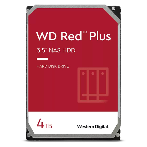 Disco 3.5 4TB WD Red Plus 256Mb SATA 6Gb/s 5400rpm - Western Digital WD40EFPX
