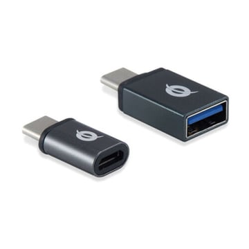 CONCEPTRONIC ADAPTADOR PACK OTG = 1x USB-C TO USB-A 1x USB-C TO MICRO USB - Conceptronic 4015867223130