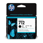 Cartucho de tinta original preto HP 712 - 3ED70A - HP 3ED70A