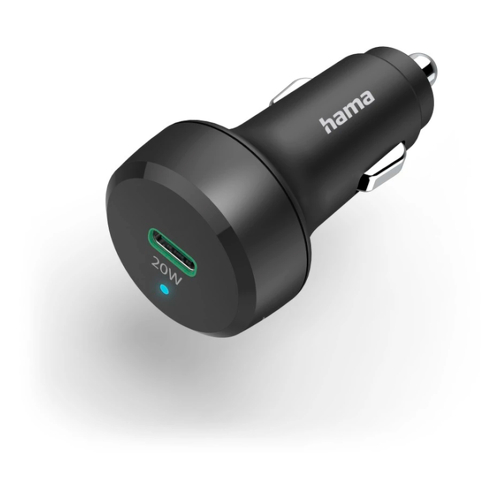 Carregador Isqueiro Auto USB-C PD/QC 20W - Hama HAM201637