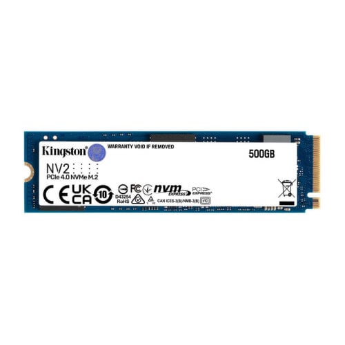 KINGSTON SSD 500GB NV2 M.2 2280 PCIE 4.0 NVME - Kingston SNV2S/500G