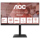 AOC MONITOR IPS 27" UHD 4K 60HZ HDMI DP USB-C COLUNAS HAS PIVOT U27E4CV - AOC U27E4CV
