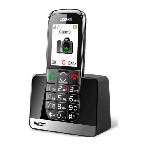 Maxcom Telemóvel MM720 SE Comfort, 2,2 polegadas, SIM único, 2 GB, preto - Maxcom MM720SEBLACK