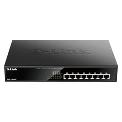 D-Link 8 portas Gigabit 10/100/1000 Mbps Switch - PoE+ - D-Link DGS-1008MP