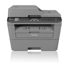 Brother MFC-L2700DN, Laser, Impressão a preto e branco, 2400 x 600 DPI, Fotocopiadora a preto e branco, A4, Cinzento - Brother MFCL2700DN