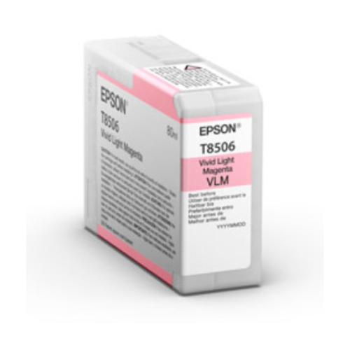 Tinteiro EPSON T8506 Magenta Claro - SureColor SC-P800 - Epson C13T85060N