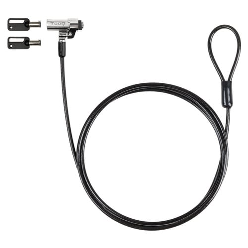 Tooq Nano Cabo de Segurança 2.5x6mm Chave para Portátil - Cinzento - Tooq 232007