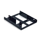 Adaptador CoolBox Baia Interna de 3.5 a 2 de 2.5 Black - Coolbox COO-AB3525X2