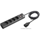 APC UPS Power Strip, IEC C14 TO 4 Outlet Schuko 230V - PZ42I-GR - APC PZ42I-GR