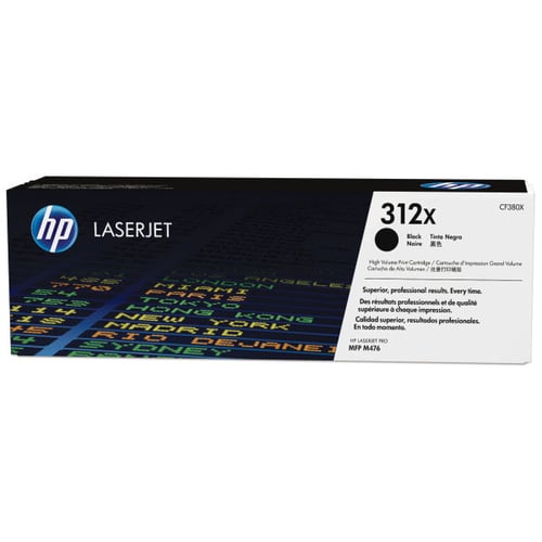 HP Toner LaserJet 312X Preto Elevado Rendimento - CF380X