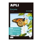 Apli Papel Fotografico Everyday 10 x 15 cm 180g 100 Hojas - APLI 11476