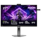 AOC MONITOR FAST IPS 27" 16:9 QHD 1MS 360HZ HDMI DP USB COLUNAS HAS AG276QSG2 - AOC AG276QSG2