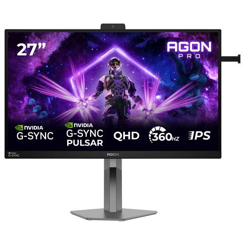 AOC MONITOR FAST IPS 27" 16:9 QHD 1MS 360HZ HDMI DP USB COLUNAS HAS AG276QSG2 - AOC AG276QSG2