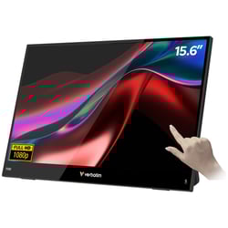 VERBATIM MONITOR PORTATIL TOUCH 15.6" FULLHD HDR COLUNAS SERIE LIGHT - Verbatim 32402