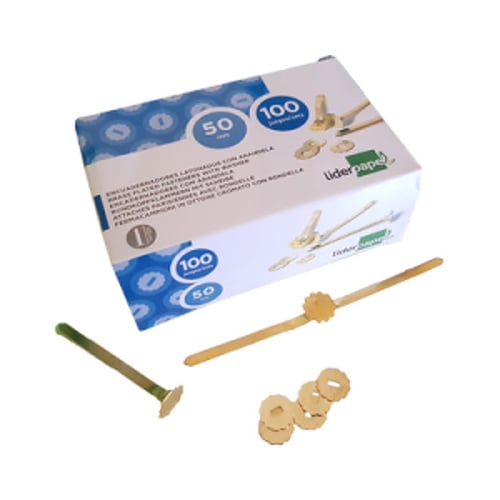 Ataches Latão com Anilha 50mm 100un - Neutral 1712843