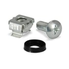 EQUIP M6 CAGE NUT AND SCREW SET, 4 SETS/PACK - Equip 922491