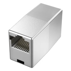 Adaptador HAMA Rede CAT 5e 1 Gbit/s, 2x 8p8c (RJ 45) F - 200326 - Hama 00200326