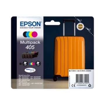 Pacote com 4 cartuchos de tinta originais Epson 405 - C13T05G64010 - Epson C13T05G64010