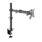 Suporte de monitor Tooq com braço articulado para monitores de 13"-32" - Gira e inclina - Gestão de cabos - Peso máximo 8kg - VESA 100x100mm - Cor preta - Tooq DB1032TN-B