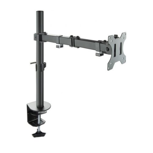 Suporte de monitor Tooq com braço articulado para monitores de 13"-32" - Gira e inclina - Gestão de cabos - Peso máximo 8kg - VESA 100x100mm - Cor preta - Tooq DB1032TN-B