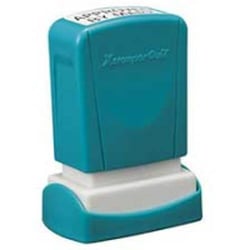 Carimbo 11x25mm Neutro Xstamper Quix Q04N 1un - Xstamper XST-Q04N