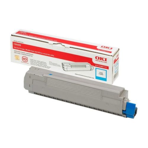 Toner C8600n/C8600dn/C8600cdtn/C8800 Azul - Oki 43487711