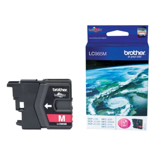 Tinteiro de tinta magenta - Brother LC985MBP