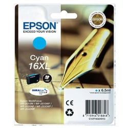 Epson Pen and crossword Tinteiro Cyan 16XL Tinta DURABrite Ultra - Epson C13T16324010